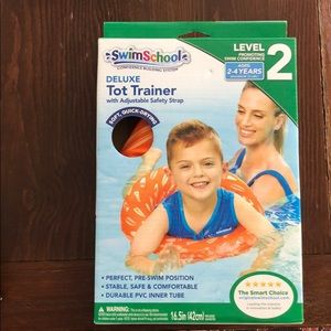 swimschool deluxe tot trainer toddler baby float